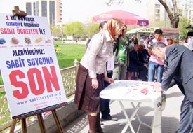 Sabit ücret uygulamasına tepki