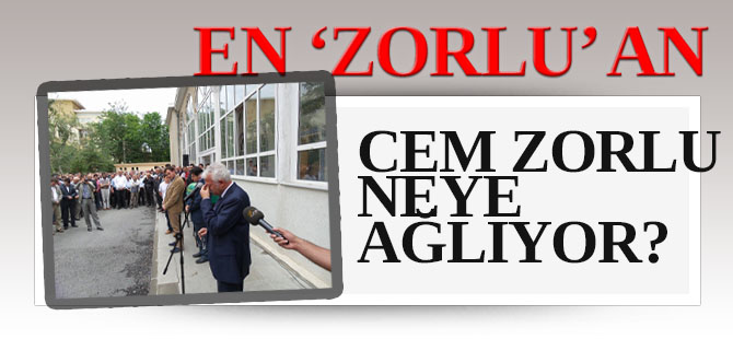Cem Zorlu'dan mesai arkadaşına gözyaşı