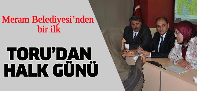 Başkan Toru´dan Halk Günü