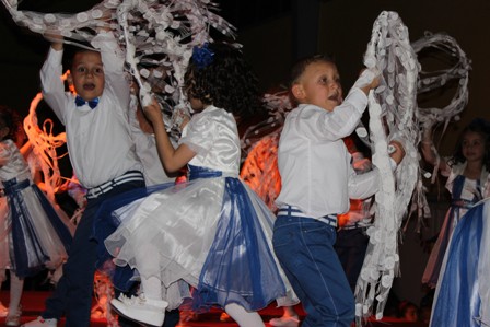 Anaokulda mezuniyet töreni