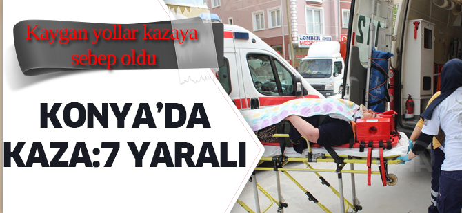 Beyşehir'de iki ayrı kaza: 7 yaralı