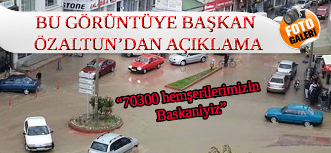 Beyşehir sele teslim
