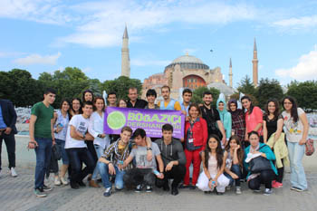İstanbul'u gezdiler