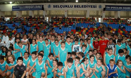 Selçuklu’da 2014 yaz spor okulları eğitime başlıyor