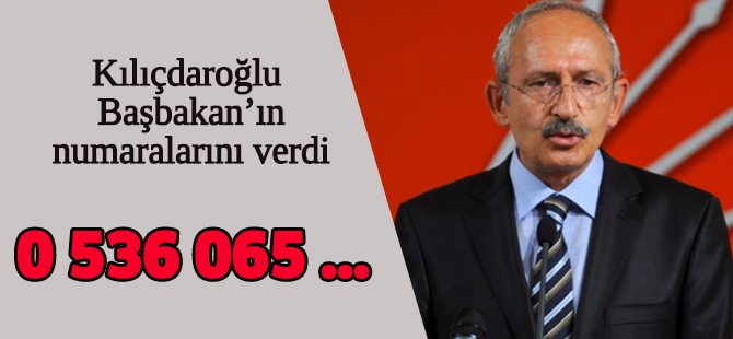 Kılıçdaroğlu Erdoğan'ın ses kaydı raporlarını okudu
