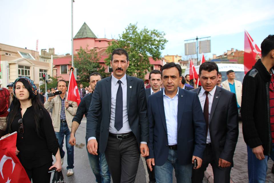 “Bayrağa Saygı Yürüyüşü” düzenlendi