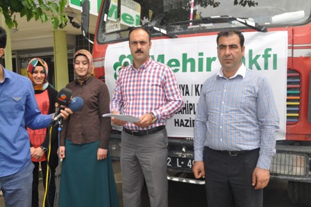 Mehir Vakfı'ndan Karapınar ilçesine yardım
