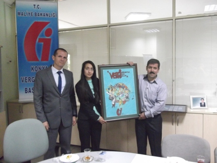 "Vergi" Afiş Yarışmasında MTML Öğrencisi Konya Birincisi Oldu