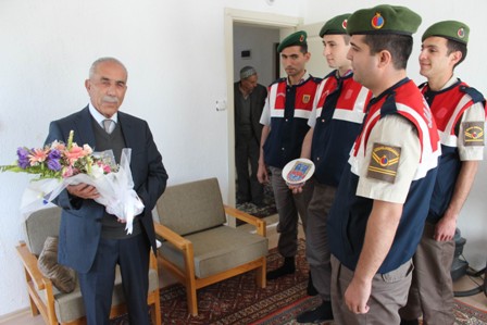 Emekli Uzman Jandarma’ya ziyaret