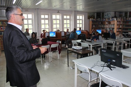 Beyşehir’de E-Kütüphanede Bilgisayar Ve İnternet Eğitimi