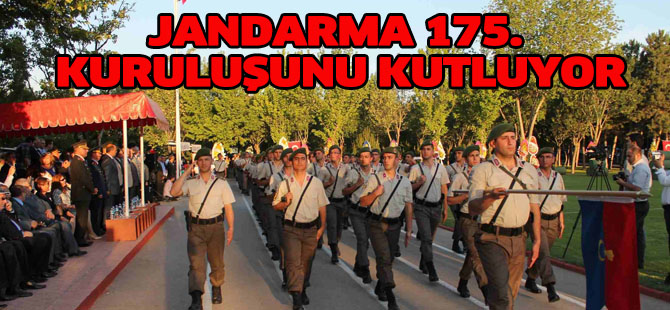 Jandarma kuruluşunu kutluyor