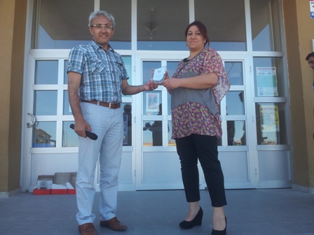 Öğretmenlere plaket ödülü