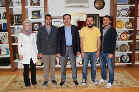 İletişimcilerden Öztürk’e ziyaret