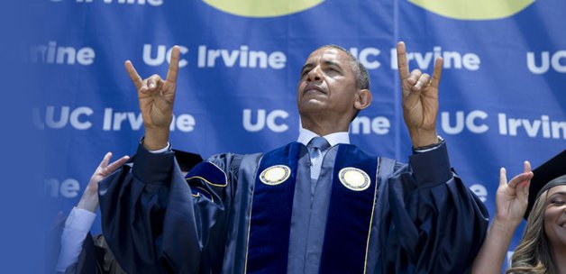 Obama'dan bozkurt selamı