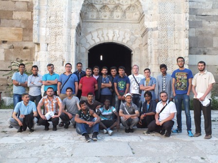 Misafir öğrenciler Nevşehir'de kamp yaptı