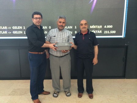 Konya Ovası'nda yılın ilk mahsulü borsaya geldi
