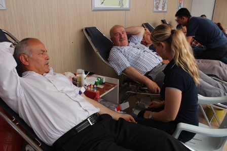 AK Parti Beyşehir Teşkilatı'ndan kan bağışı kampanyasına destek