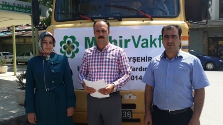 Mehir’den Beyşehir’e yardım