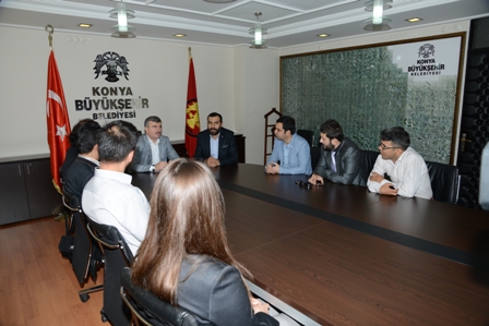 Memleket ekibi Akyürek'i ziyaret etti