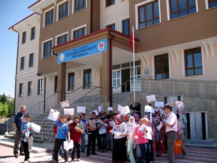 Seydişehir İmam Hatip Ortaokulu yeni binasında