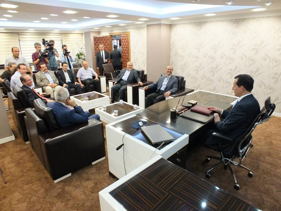 İşler İl Teşkilatı’nı ziyaret etti