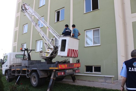 Beyşehir’de yangın paniği