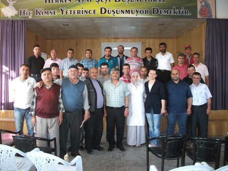 Karapınar'da esnafa hijyen eğitimi