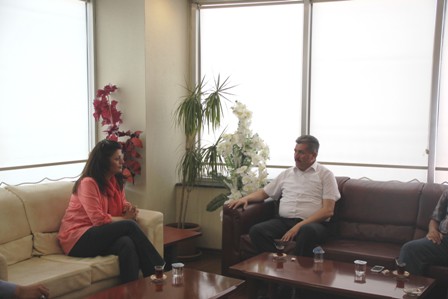 Türkmenoğlu'ndan Konya SMMMO'ya ziyaret