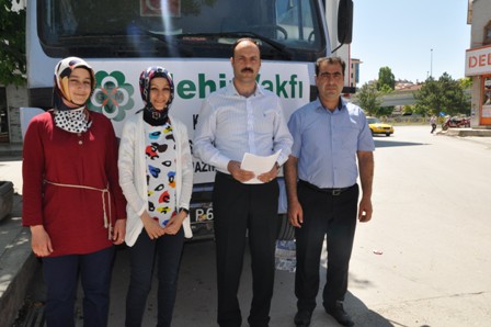 Mehir Vakfı'ndan Ilgın ilçesine yardım