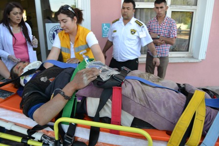 Konya'da tarım işçilerini taşıyan minibüs devrildi: 19 yaralı