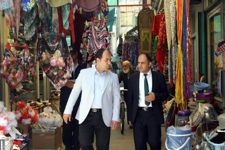 Beyşehir'de, esnafa kaldırım işgaline karşı duyarlılık çağrısı