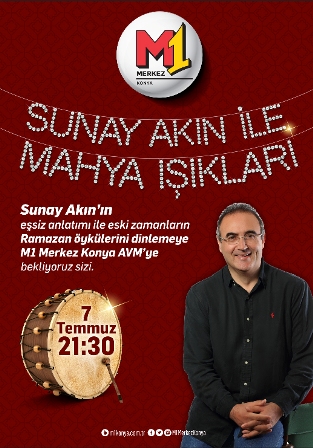 Sunay Akın ile Mahya Işıkları Söyleşisi “Hayatın Merkezi”nde…