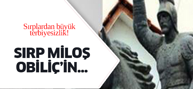 Sırplardan büyük terbiyesizlik!