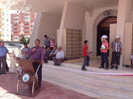 Cevher Dudayev Camiii açıldı