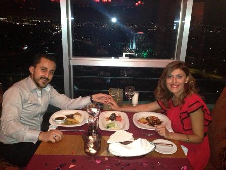 Evlilik yıldönümlerini kutlamışlar