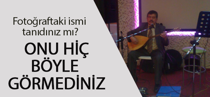 Hüseyin Tekin Gökmenoğlu'nu hiç böyle görmediniz