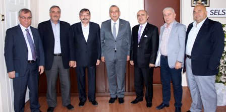 SELSİAD'dan Karamercan'a hayırlı olsun ziyareti