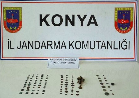 Konya’da tarihi eser kaçakçılarına operasyon: 4 tutuklama