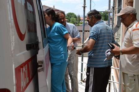 Kulu’da iş kazası sonucu bir kişi hastanelik oldu