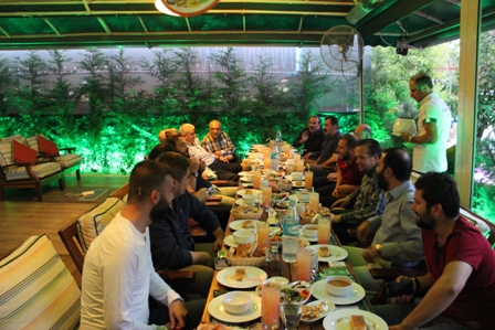 Kahvehan, basın temsilcilerini ağırladı