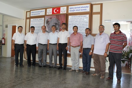 Karapınar Belediye Başkanı Yaka'dan, Milli Eğitim Müdürü Sağdıç'a ziyaret