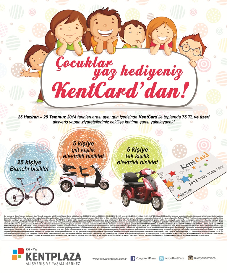 Kentplaza’nın yaz hediyesi