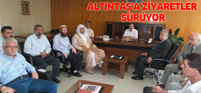 Ramazan Altıntaş'a ziyaretler sürüyor