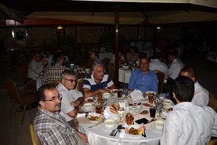Meclis üyeleri iftarda buluştu