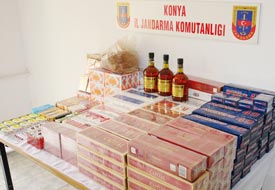Kaçak sigara ve cinsel hap operasyonu
