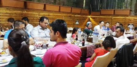 Saydes üyelerine iftar