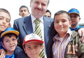Başkan Doğulu çocuklarla buluştu