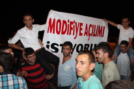 Konya’da modifiyeli araç sahipleri eylem yaptı