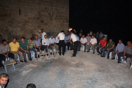 Mahalle iftarlarının sonuncusu tarihi obruk hanı yanında yapıldı