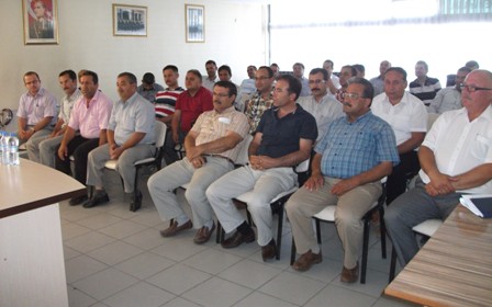 Karapınar Milli Eğitim Müdürü Sağdıç, okul müdürleriyle buluştu